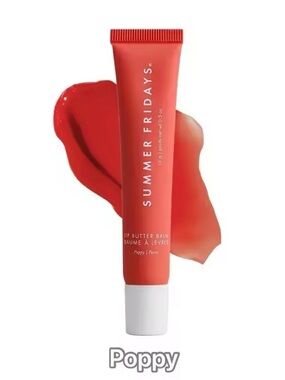 Summer Fridays Lip Butter Balm - Poppy Coral BNWB